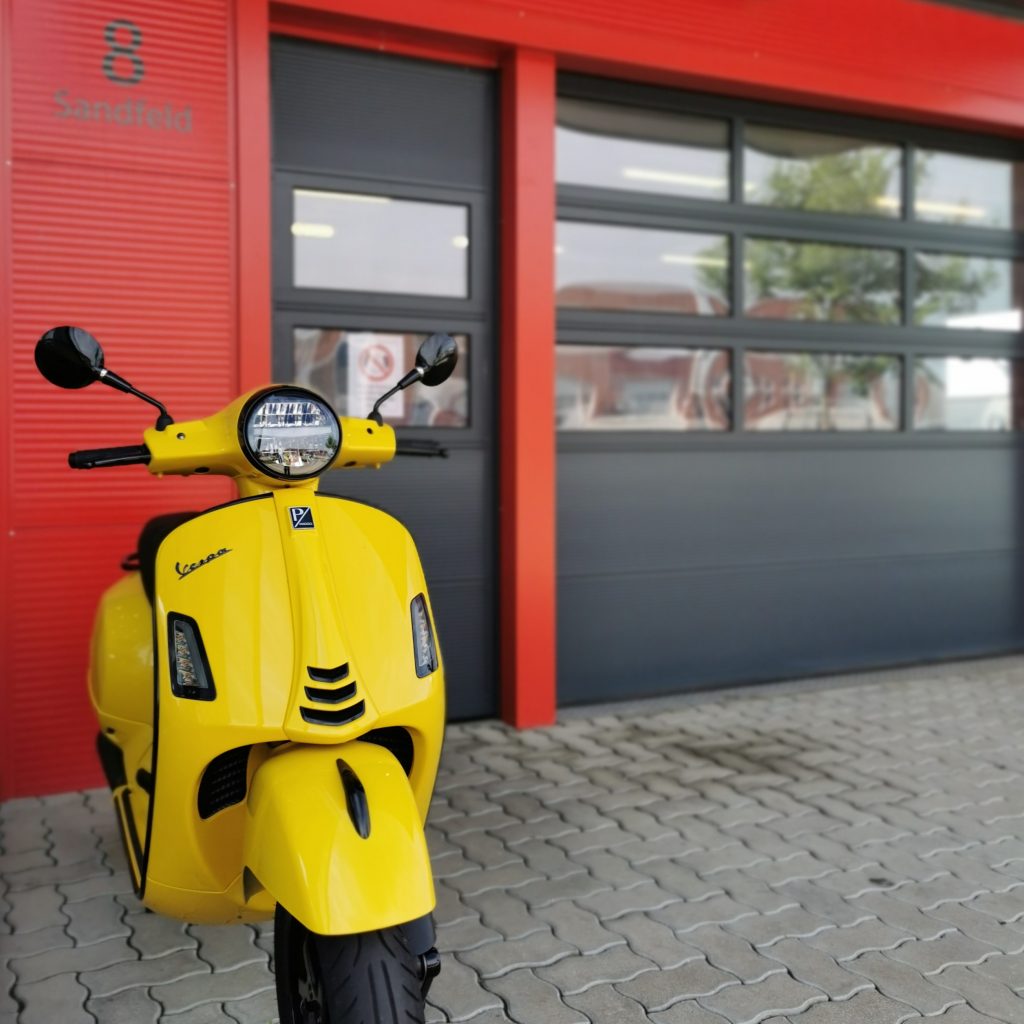 So kommen Sie zur Motofactory die Motorradwerkstatt in Stetten bei Korneuburg Vespa Puch Piaggio Derbi